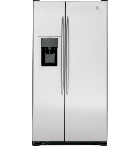 25.6 Cu. Ft. Stainless Side-by-Side Refrigerator with Dispenser PSS26MSTSS