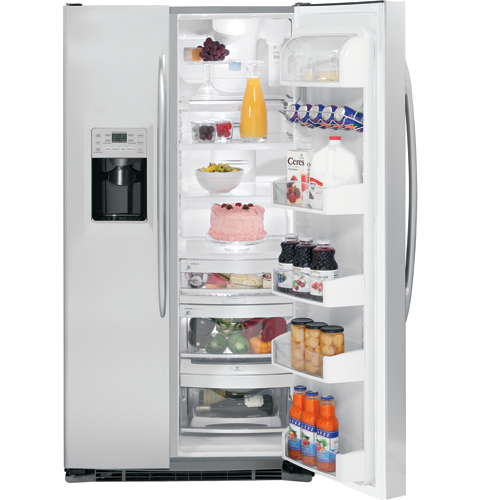 25.6 Cu. Ft. Stainless Side-by-Side Refrigerator PSS26MSWSS