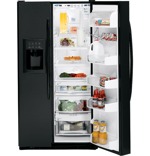 25.5 Cu. Ft. Side-by-Side Refrigerator with Dispenser PSS26NGSBB