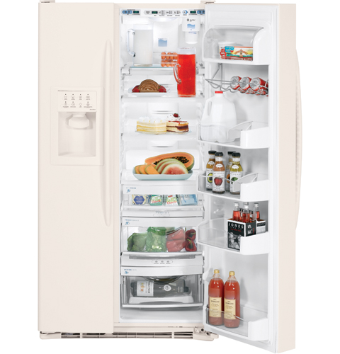 25.5 Cu. Ft. Side-by-Side Refrigerator with Dispenser PSS26NGSCC