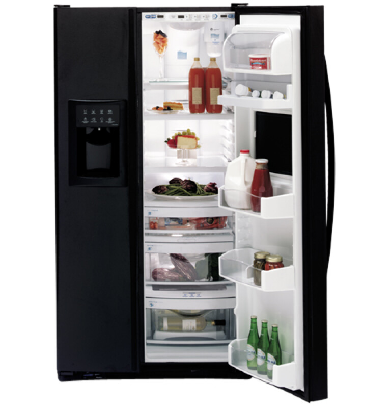 25.5 Cu. Ft. Side-by-Side Refrigerator with Refreshment Center PSS26NHPBB