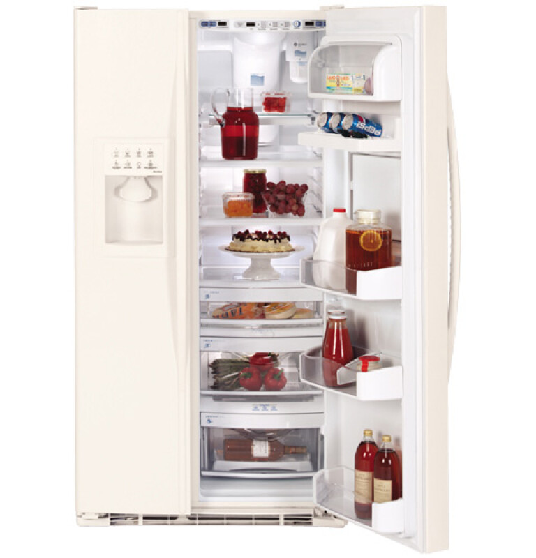 25.5 Cu. Ft. Side-by-Side Refrigerator with Refreshment Center PSS26NHPCC