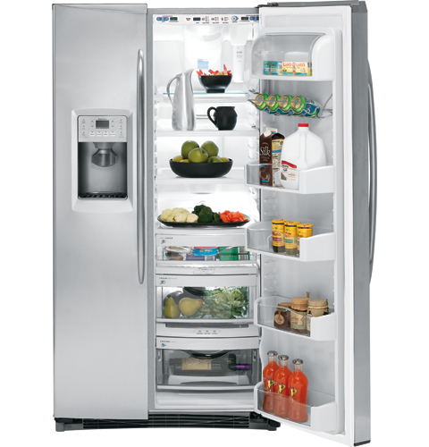 25.5 Cu. Ft. Stainless Side-by-Side Refrigerator PSS26NSWSS