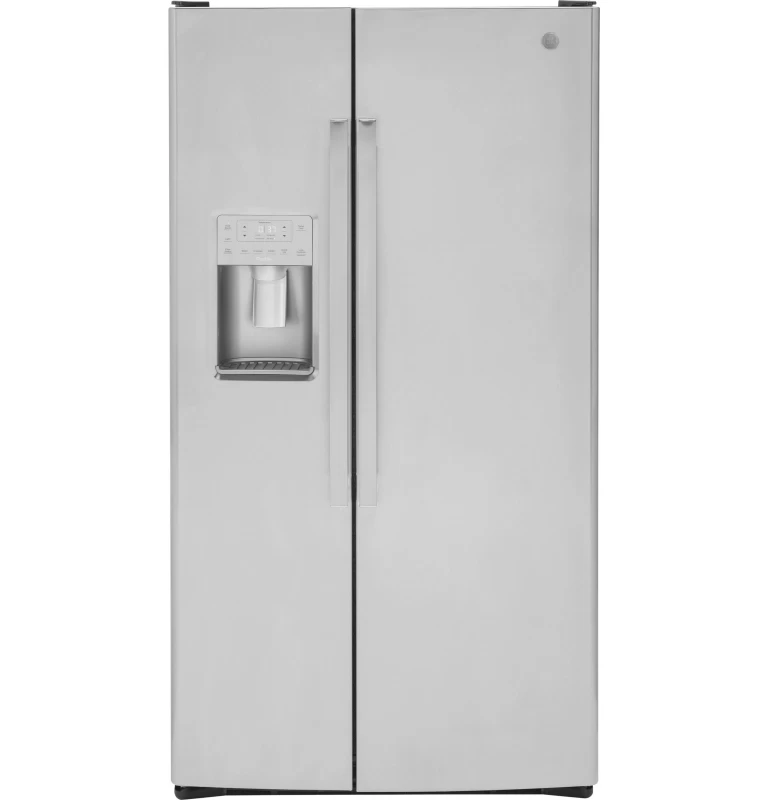 GE Profile Series 28.2 Cu. Ft. Side-by-Side Refrigerator Stainless Steel PSS28KYHFS Picture 1
