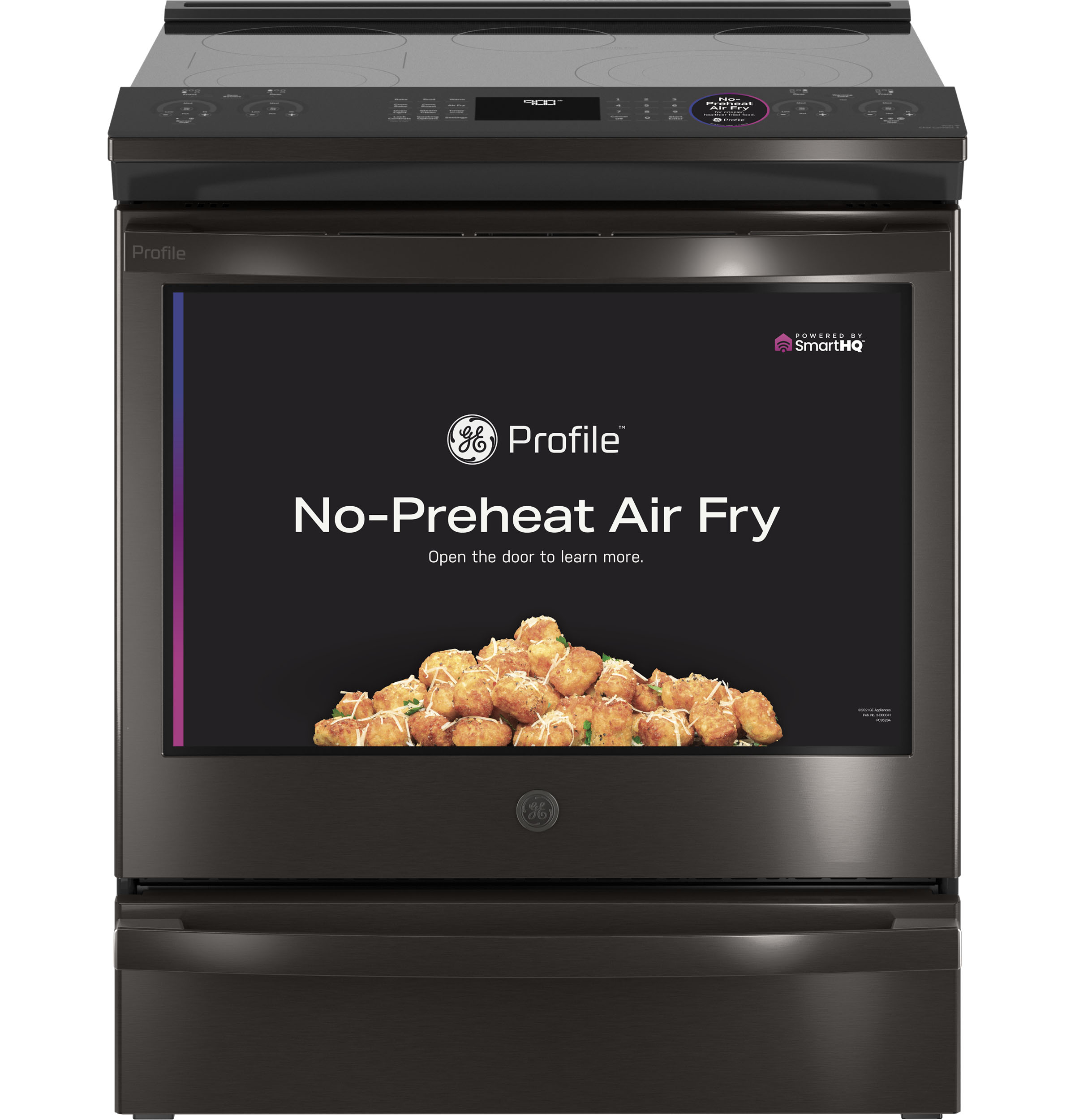 30" Smart Slide-In Electric Convection Range with No Preheat Air Fry PSS93BPTS