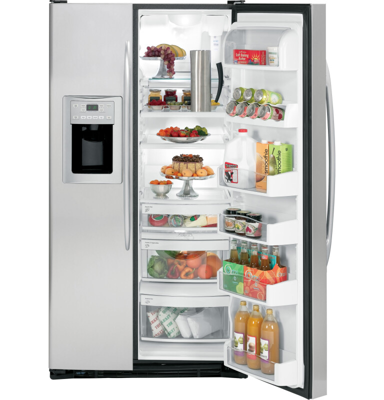 26.0 Cu. Ft. Side-by-Side Refrigerator with Dispenser PSSB6KSXSS