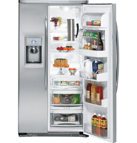 Counter-depth 23.2 Cu. Ft. Stainless-Wrapped Side-by-Side Refrigerator PSW23PSWSS