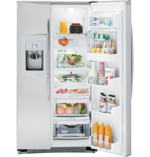 25.5 Cu. Ft. Stainless-Wrapped Side-by-Side Refrigerator PSW26RSWSS