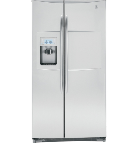 25.5 Cu. Ft. Stainless-Wrapped Side-by-Side Refrigerator PSW26RSWSS