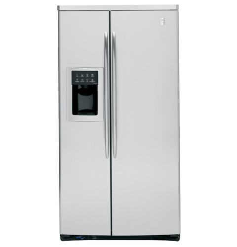 25.5 Cu. Ft. Stainless-Wrapped Side-by-Side Refrigerator with Dispenser PSW26SGRSS