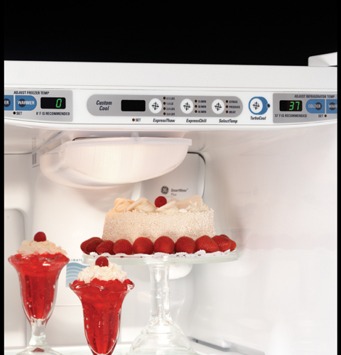 25.5 Cu. Ft. Stainless-Wrapped Side-by-Side Refrigerator with Dispenser PSW26SGRSS