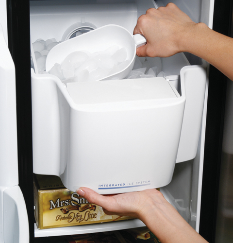 25.5 Cu. Ft. Stainless-Wrapped Side-by-Side Refrigerator with Dispenser PSW26SGRSS