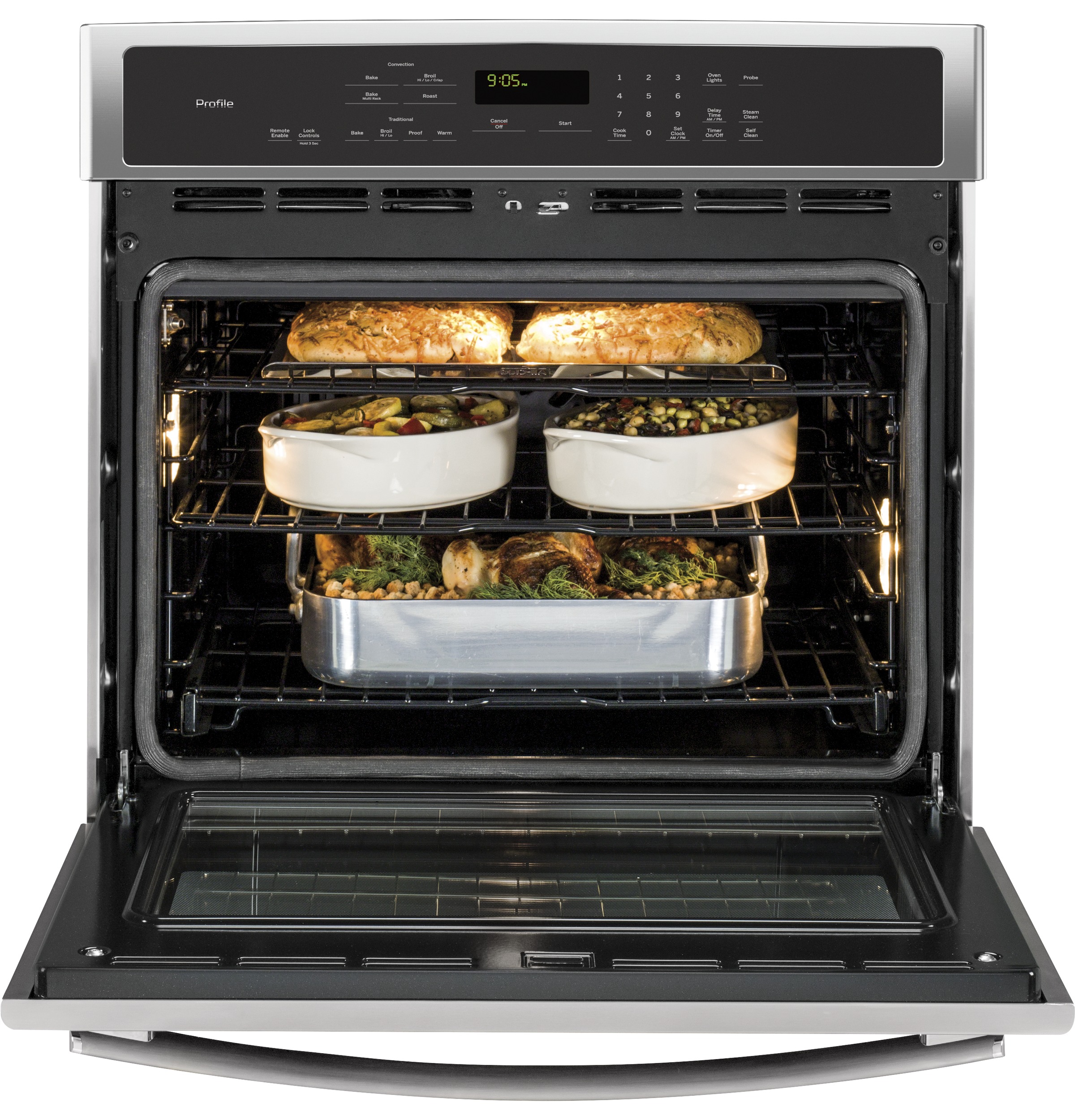 Series 30" Built-In Single Convection Wall Oven PT9050SFSS