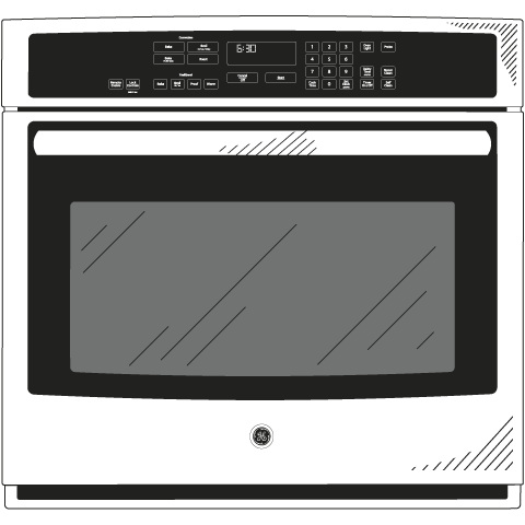 Series 30" Built-In Single Convection Wall Oven PT9050SFSS