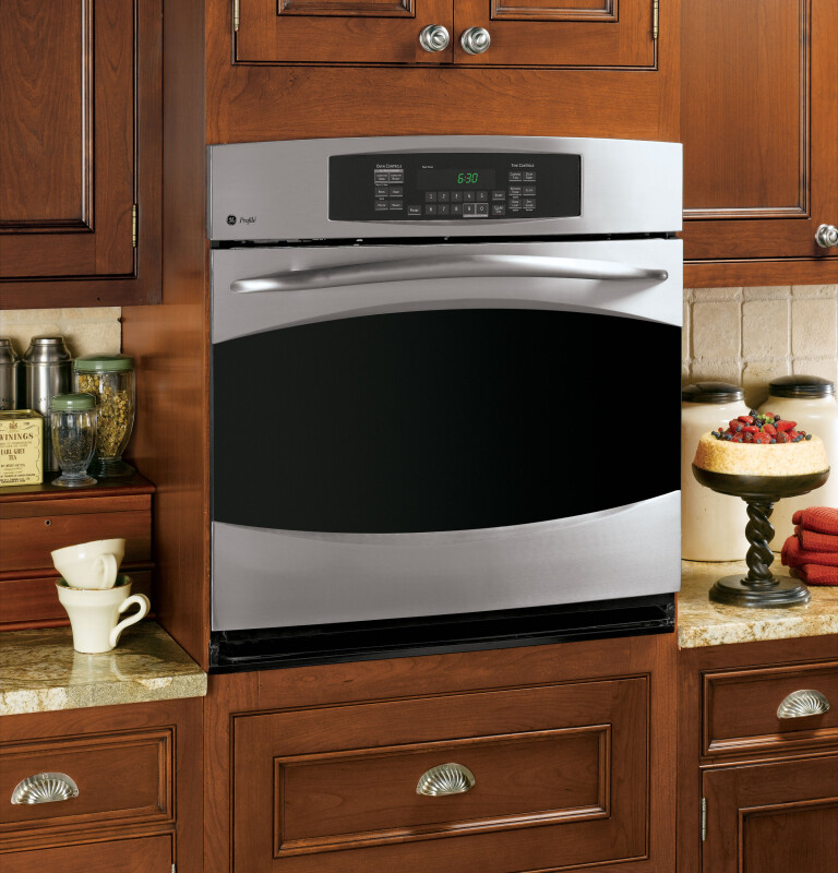 GE Profile 30" Built-In Single Convection Wall Oven Stainless Steel PT916SMSS Picture 1