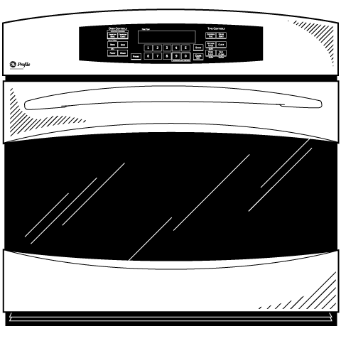 30" Built-In Single Convection Wall Oven PT916SMSS