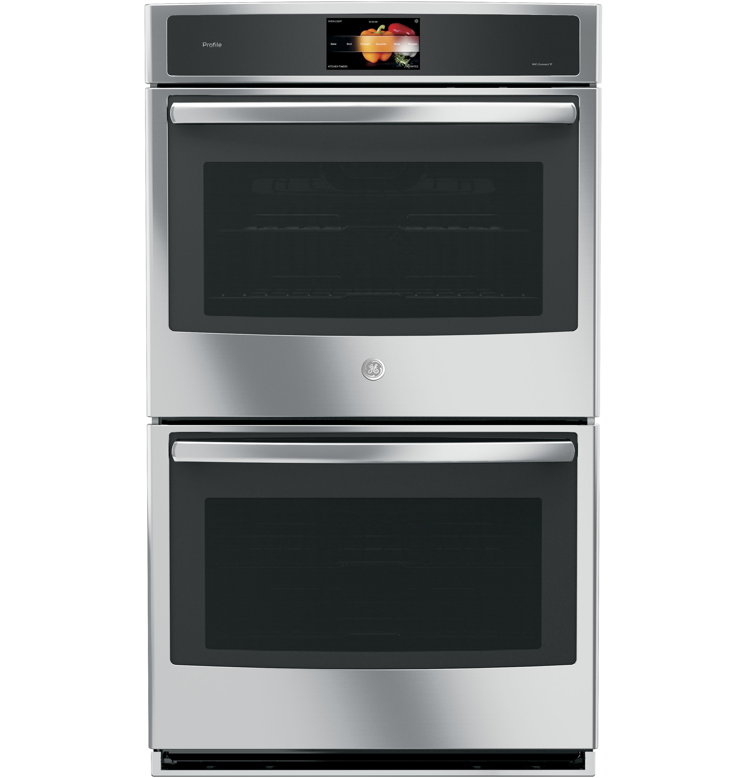 Series 30" Built-In Double Convection Wall Oven PT9551SLSS