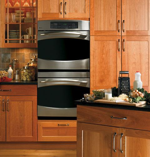 30" Built-In Double Convection/Thermal Wall Oven PT956SMSS
