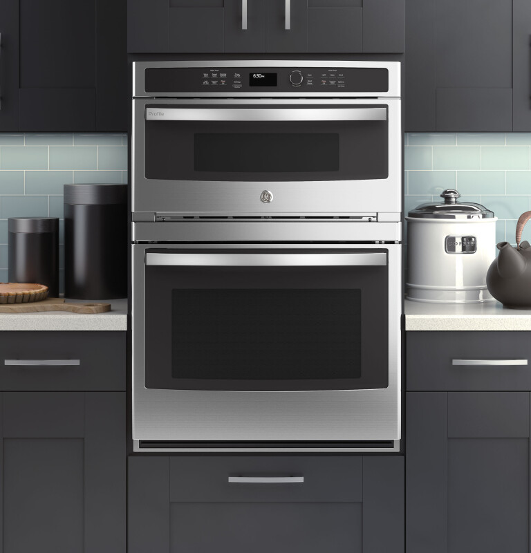 Ge Profile™ 30 In. Combination Double Wall Oven With Convection And Advantium® Technology PT9800SHSS