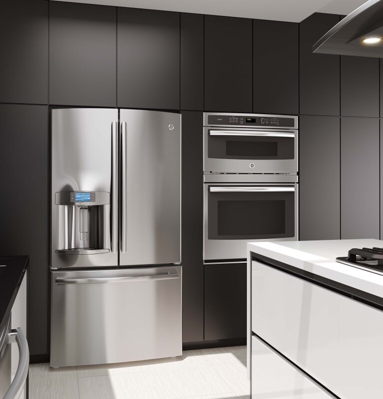 Ge Profile™ 30 In. Combination Double Wall Oven With Convection And Advantium® Technology PT9800SHSS