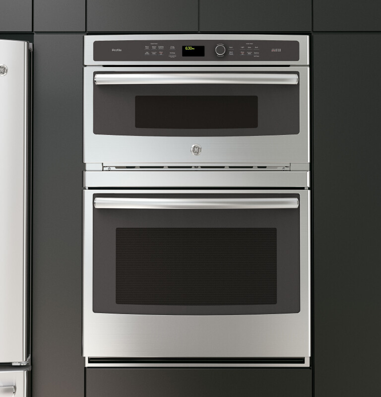 Ge Profile™ 30 In. Combination Double Wall Oven With Convection And Advantium® Technology PT9800SHSS