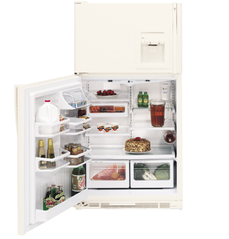 CustomStyle 21.7 Cu. Ft. Top-Freezer Refrigerator PTC22MFMRCC
