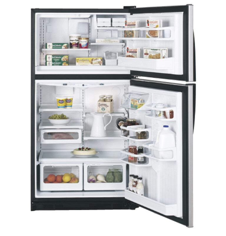 CustomStyle 21.9 Cu. Ft. Top-Freezer Refrigerator PTC22SBMRBS