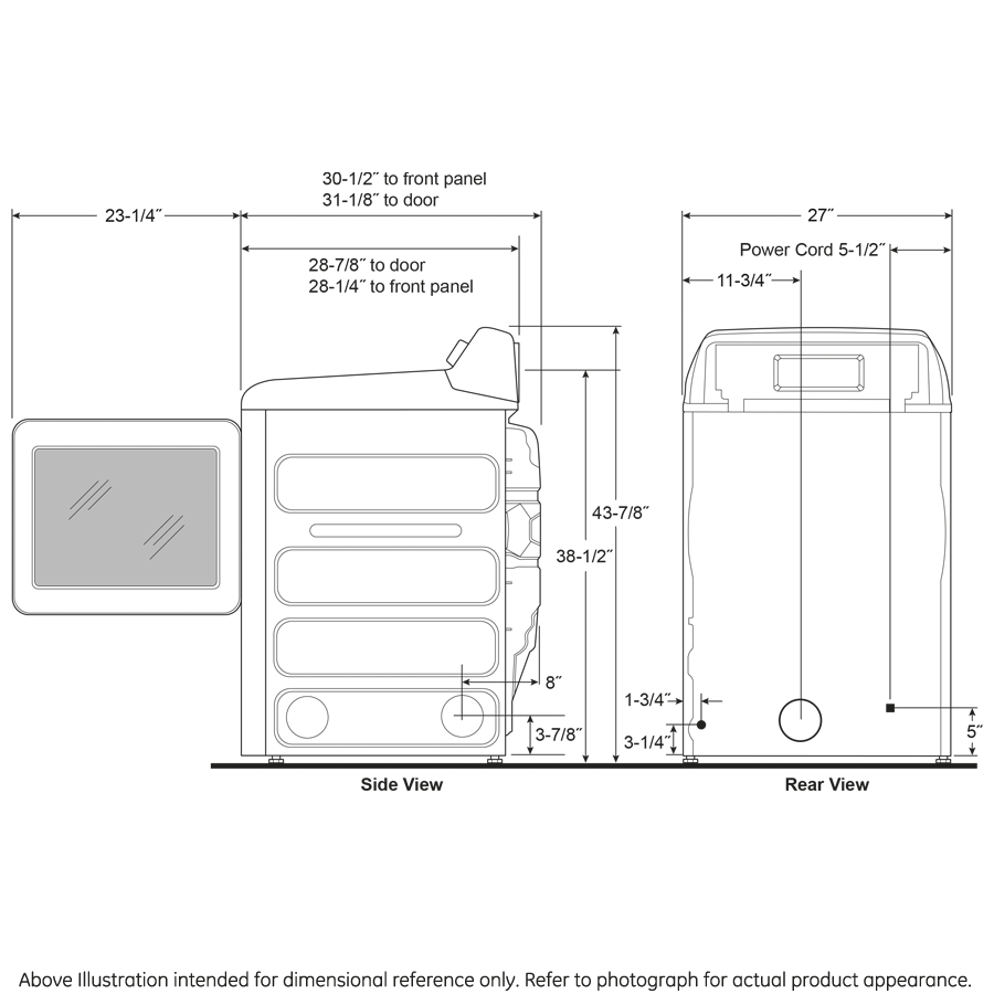 7.4 cu. ft. Capacity aluminized alloy drum Electric Dryer with Sanitize Cycle and Sensor Dry PTD60EBSRWS