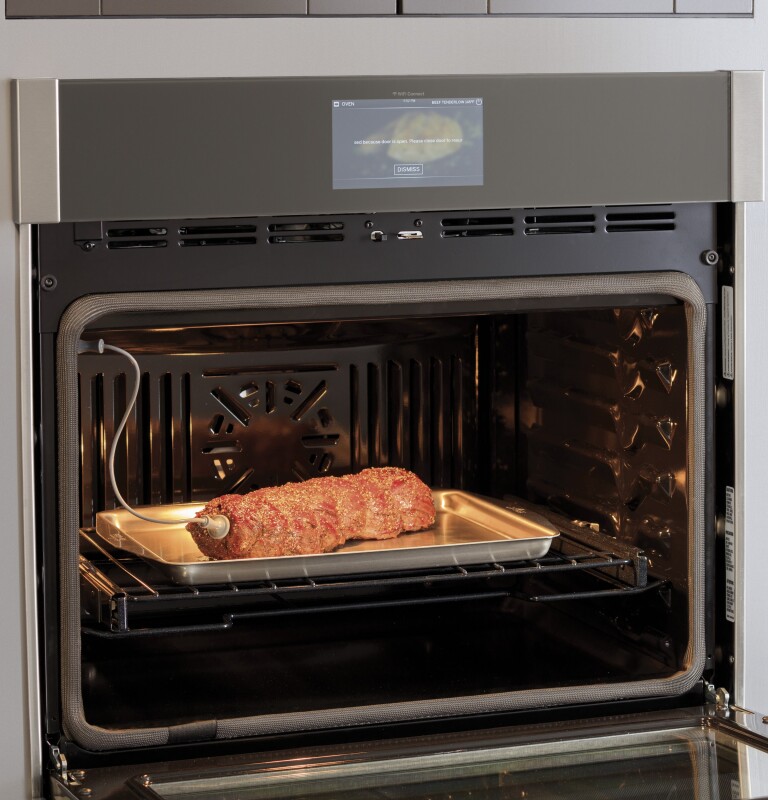 30" Smart Built-In Convection Double Wall Oven with No Preheat Air Fry and Precision Cooking PTD7000SNSS