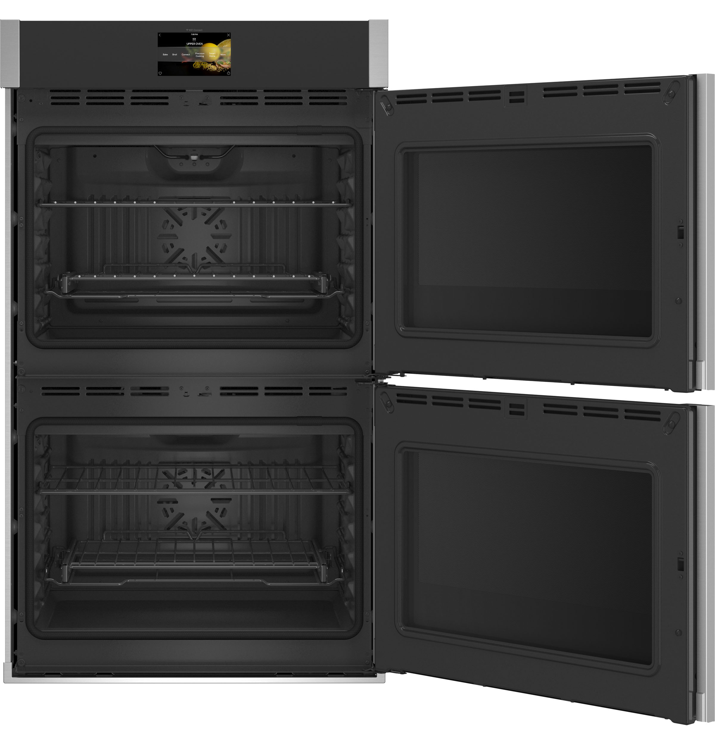 GE Profile™ 30" Smart Built-In Convection Double Wall Oven with Right-Hand Side-Swing Doors PTD700RSNSS