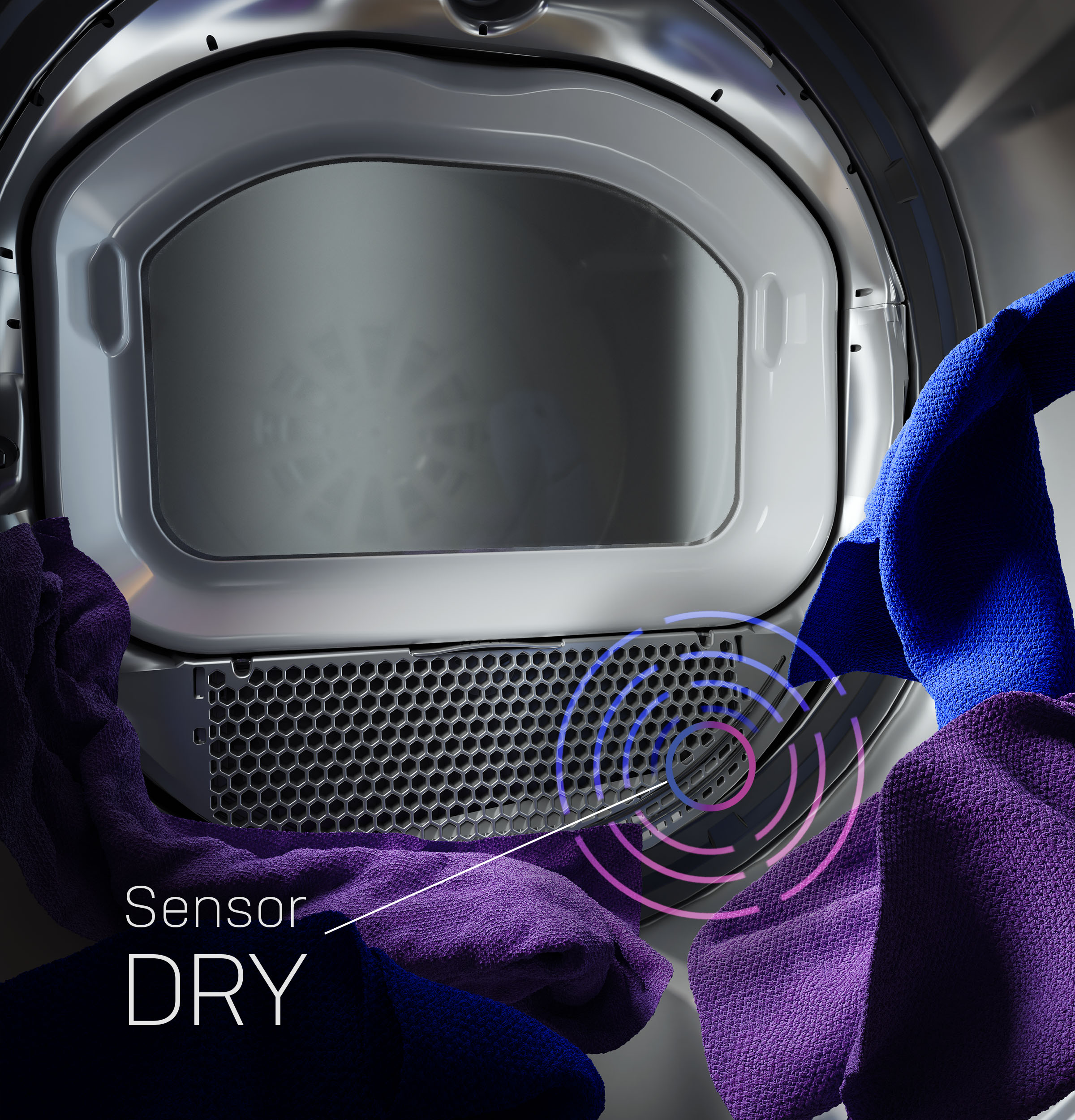 7.4 cu. ft. Capacity Smart aluminized alloy drum Gas Dryer with Sanitize Cycle and Sensor Dry PTD70GBPTDG