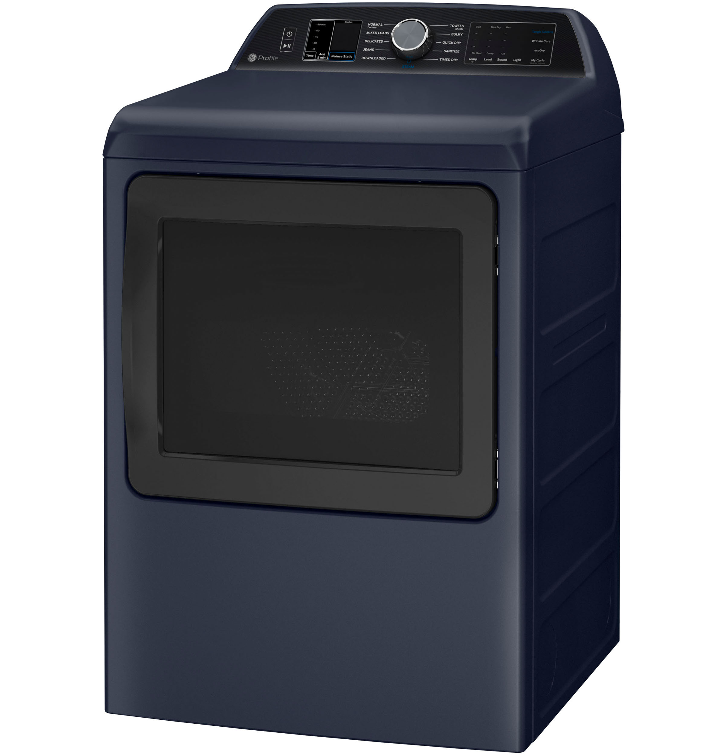 Ge Profile™ Energy Star® 7.3 Cu. Ft. Capacity Smart Electric Dryer With Steam And Washer Link PTD80EBPTRS