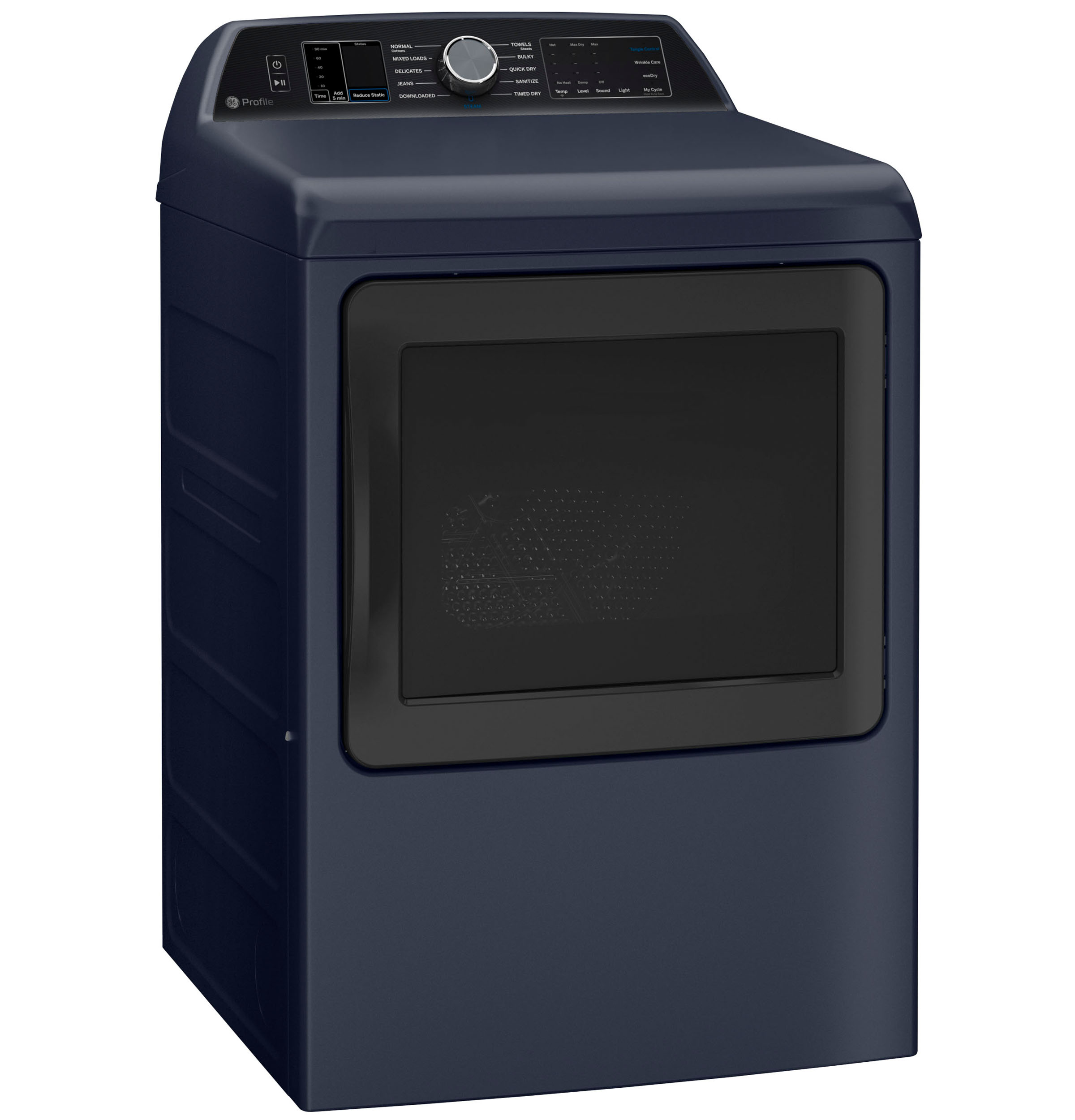 Ge Profile™ Energy Star® 7.3 Cu. Ft. Capacity Smart Gas Dryer With Steam And Washer Link PTD80GBPTRS