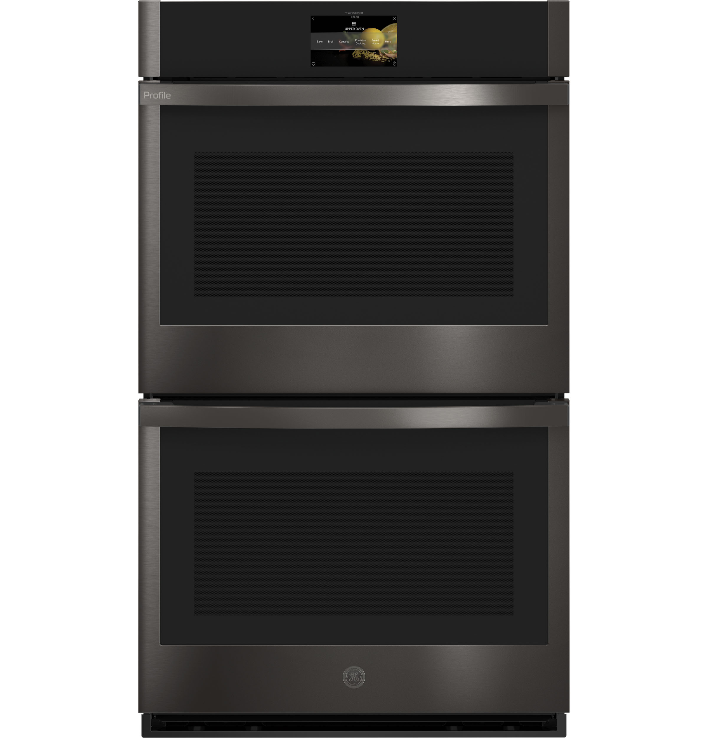 30" Smart Built-In Convection Double Wall Oven with In-Oven Camera and No Preheat Air Fry PTD9000BNTS