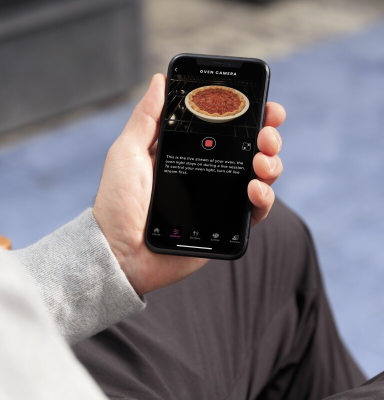 30" Smart Built-In Convection Double Wall Oven with In-Oven Camera and No Preheat Air Fry PTD9000SNSS