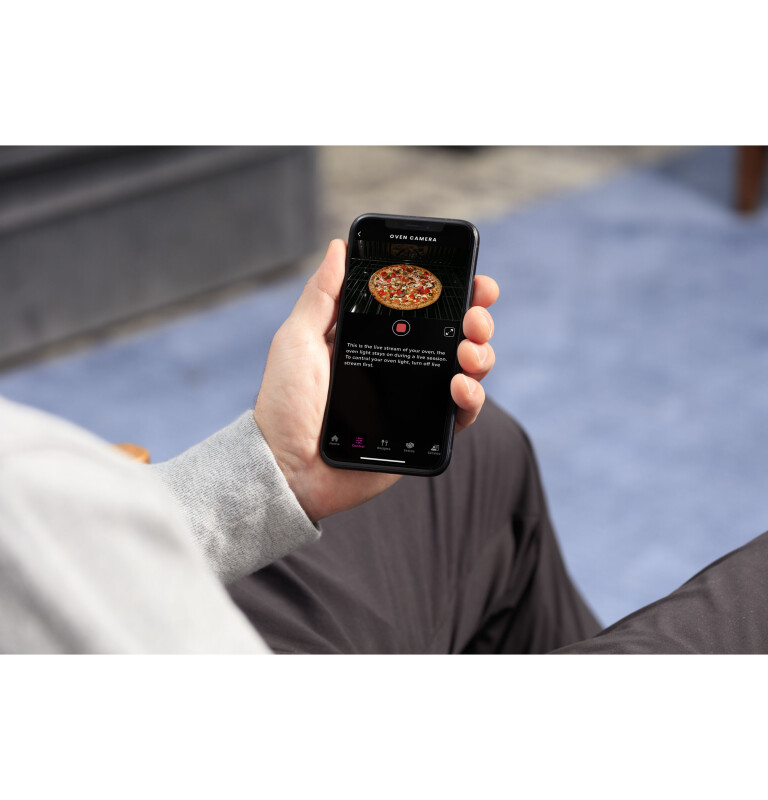 30" Smart Built-In Convection Double Wall Oven with In-Oven Camera and No Preheat Air Fry PTD9000SNSS