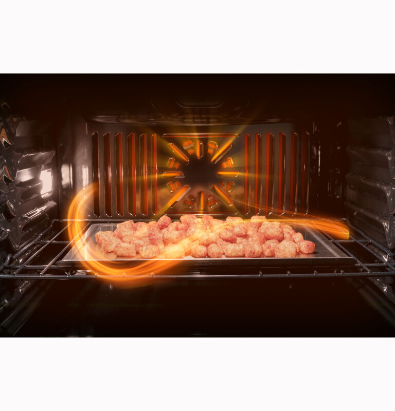 30" Smart Built-In Convection Double Wall Oven with In-Oven Camera and No Preheat Air Fry PTD9000SNSS