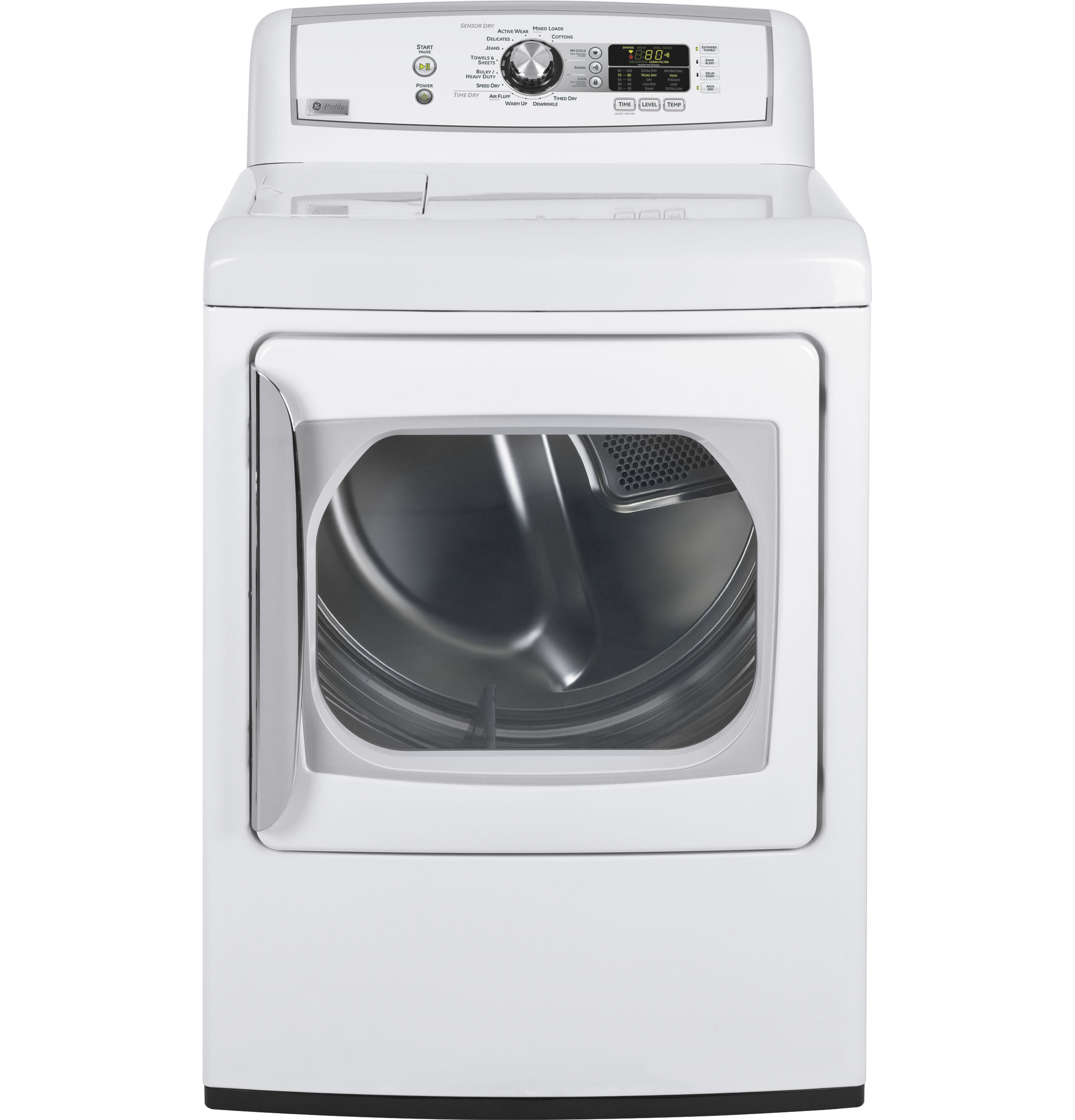 Harmony 7.3 Cu. Ft. Stainless Steel Capacity Electric Dryer PTDN800EMWW