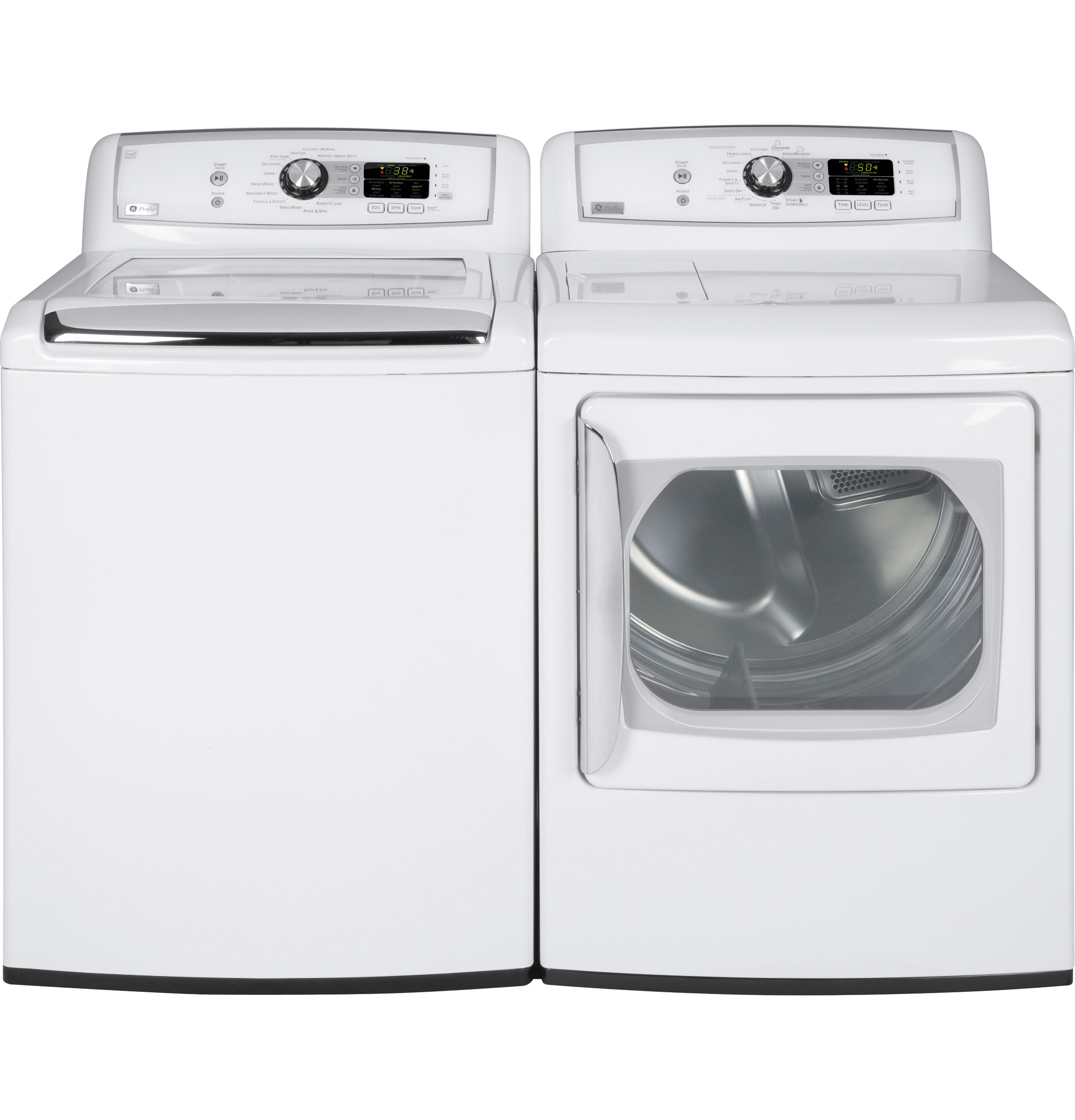 Harmony 7.3 Cu. Ft. Stainless Steel Capacity Electric Steam Dryer PTDS850EMWW
