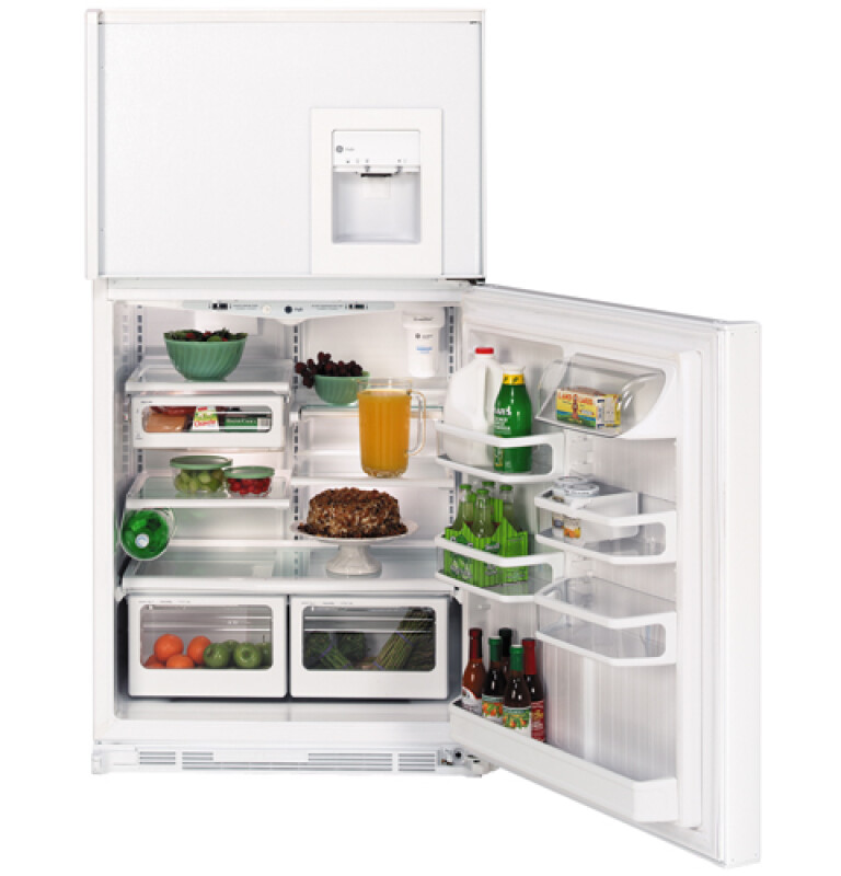 CustomStyle 21.7 Cu. Ft. Top-Freezer Refrigerator PTI22MFMLWW