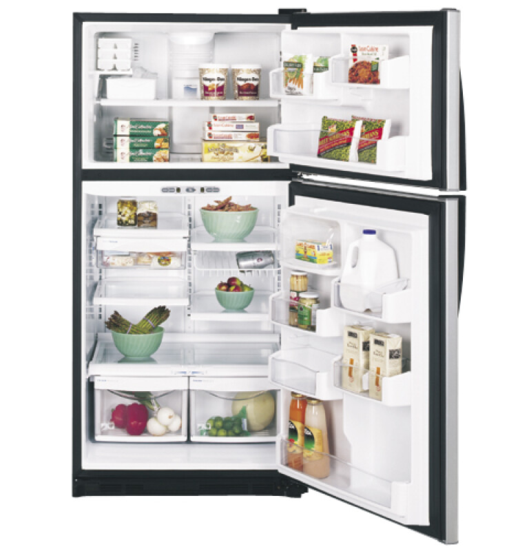 Arctica 21.7 Cu. Ft. Stainless Top-Freezer Refrigerator PTS22SBNBS