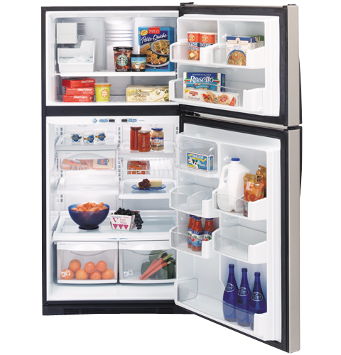 21.7 Cu. Ft. Stainless Top-Freezer Refrigerator PTS22SCRBS