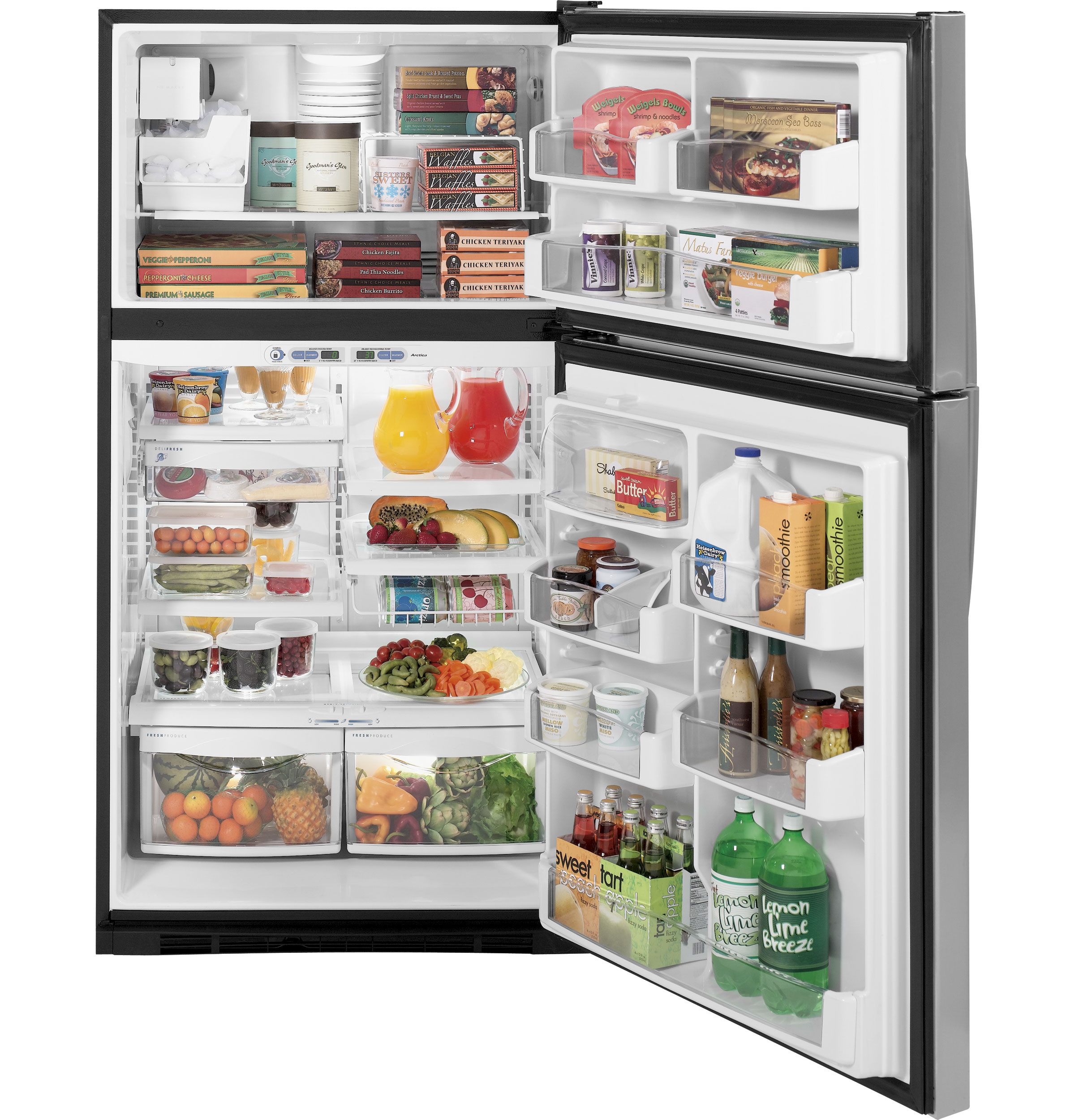 Series 24.6 Cu. Ft. Top-Freezer Refrigerator PTS25SHSSS