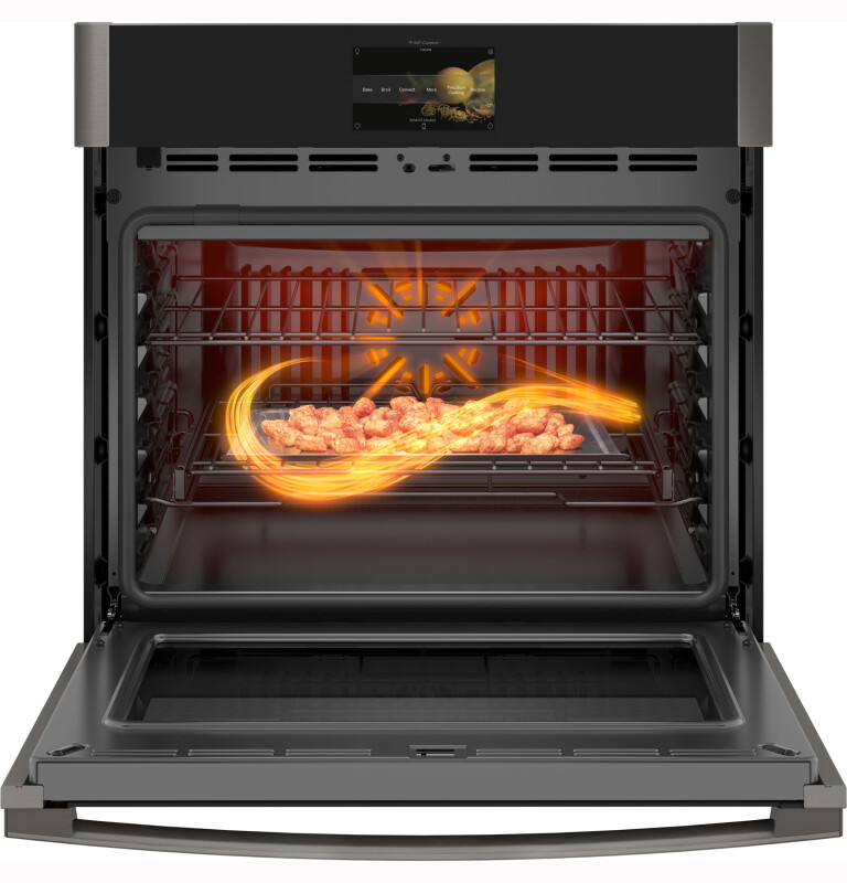 30" Smart Built-In Convection Single Wall Oven with No Preheat Air Fry and Precision Cooking PTS7000BNTS