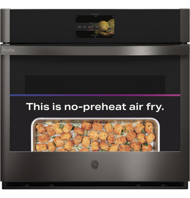 30" Smart Built-In Convection Single Wall Oven with No Preheat Air Fry and Precision Cooking PTS7000BNTS