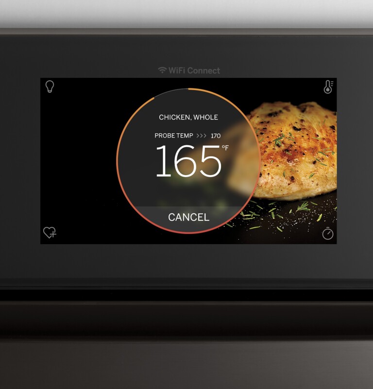 30" Smart Built-In Convection Single Wall Oven with No Preheat Air Fry and Precision Cooking PTS7000BNTS
