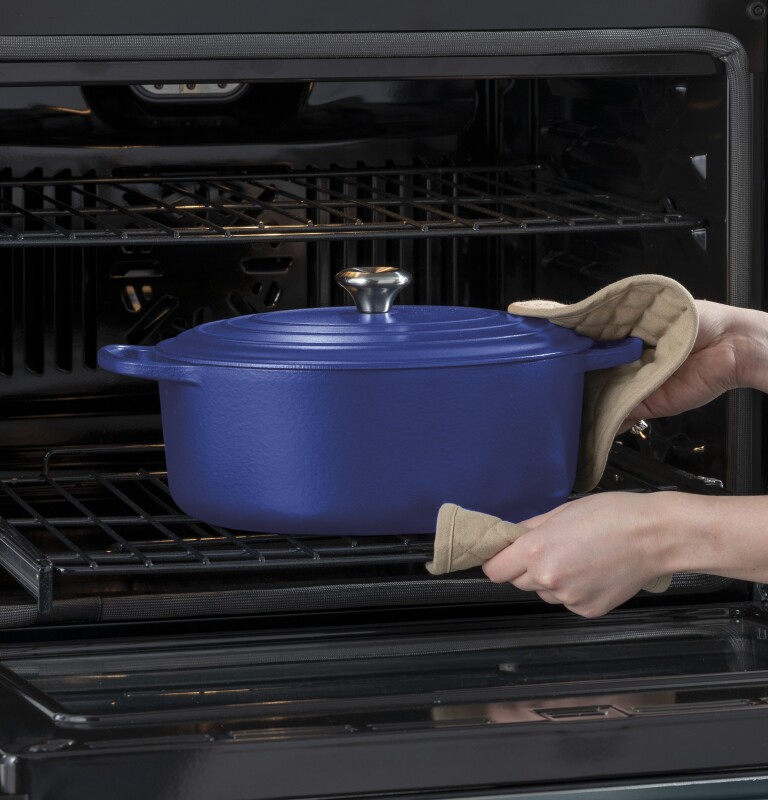 30" Smart Built-In Convection Single Wall Oven with No Preheat Air Fry and Precision Cooking PTS7000BNTS