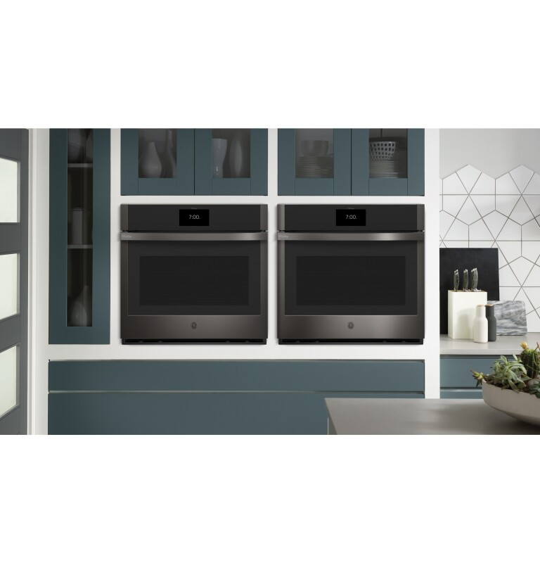 30" Smart Built-In Convection Single Wall Oven with No Preheat Air Fry and Precision Cooking PTS7000BNTS