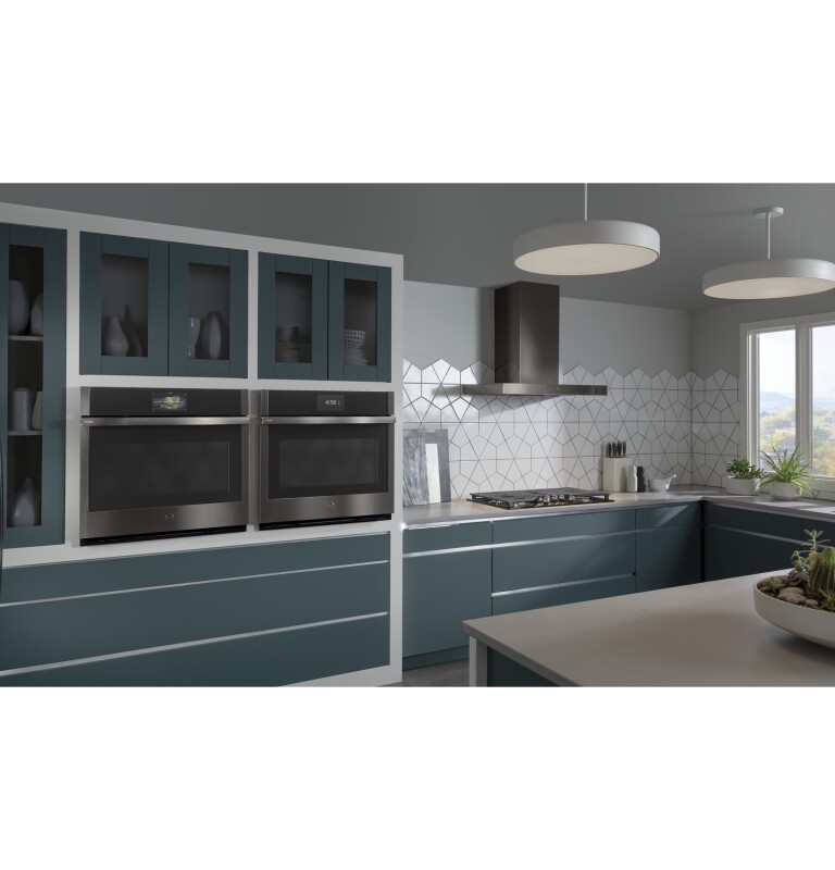 30" Smart Built-In Convection Single Wall Oven with No Preheat Air Fry and Precision Cooking PTS7000BNTS