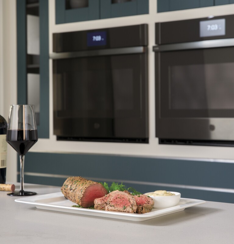 30" Smart Built-In Convection Single Wall Oven with No Preheat Air Fry and Precision Cooking PTS7000BNTS
